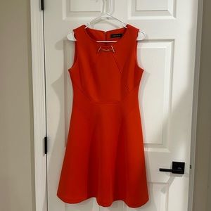 Red Ivanka trump dress size 8
